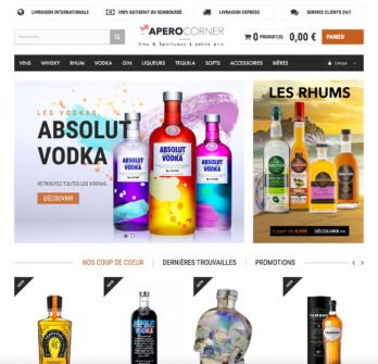 site-commerce-alcool-en-dropshipping Vin et spiriteux en dropshipping