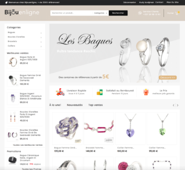 achat site de bijou en dropshipping
